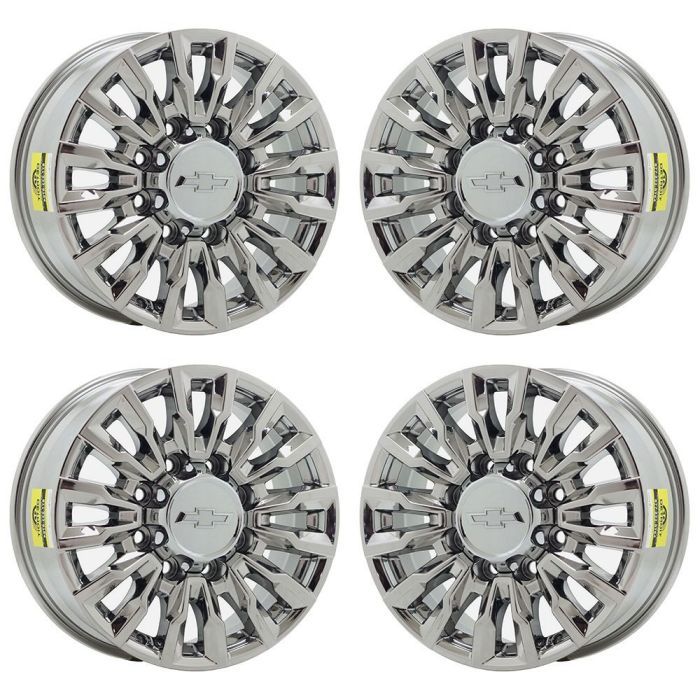 Chevrolet Silverado 2500 Wheel Rim PVD Bright Chrome 14031 Stock Factory OEM Replacement