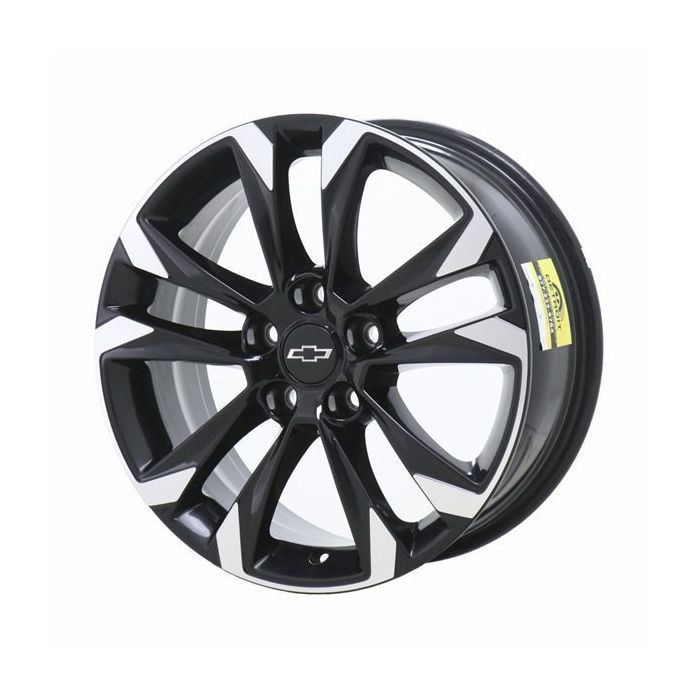 Chevrolet Trailblazer Wheel Rim Machined Black 14038 Stock Factory OEM Replacement