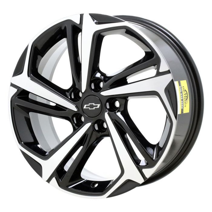 Chevrolet Trailblazer Wheel Rim Machined Black 14040 Stock Factory OEM Replacement