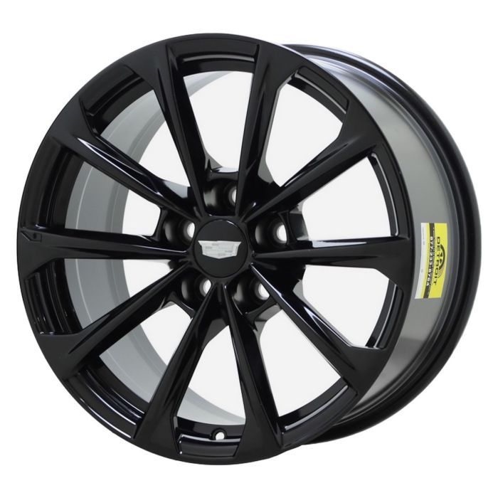 Cadillac CT4-V Wheel Rim Gloss Black 14051 (F) Stock Factory OEM Replacement