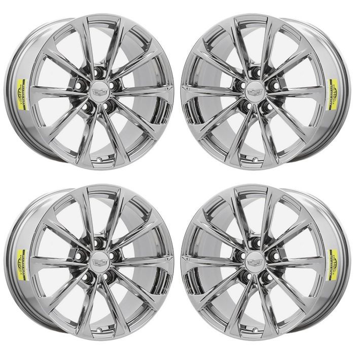 Cadillac CT4-V Wheel Rim PVD Bright Chrome 14051 (F) Stock Factory OEM Replacement