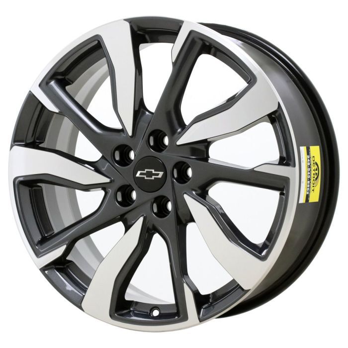 Chevrolet Equinox Wheel Rim Machined Charcoal 14063 Stock Factory OEM Replacement