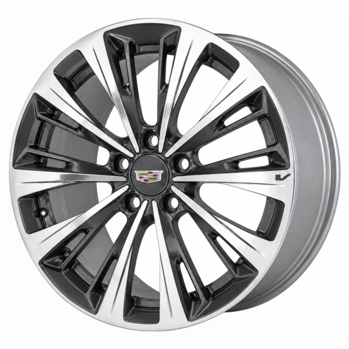 Cadillac CT5-V Wheel Rim Polished Grey 14072 Stock Factory OEM Replacement