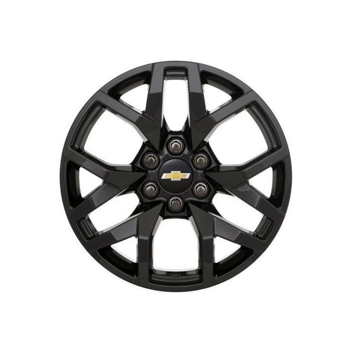 Chevrolet Suburban Wheel Rim Gloss Black 14076 Stock Factory OEM Replacement