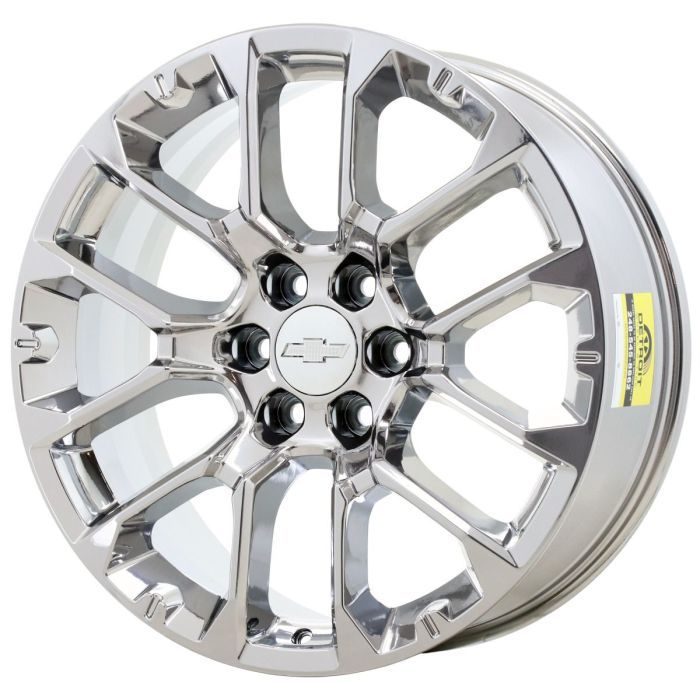Chevrolet Silverado 1500 Wheel Rim PVD Bright Chrome 14079 Stock Factory OEM Replacement
