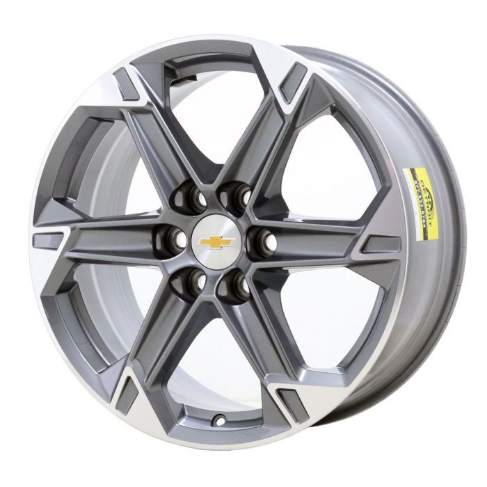 Chevrolet Blazer Wheel Rim Machined Grey 14083 Stock Factory OEM Replacement