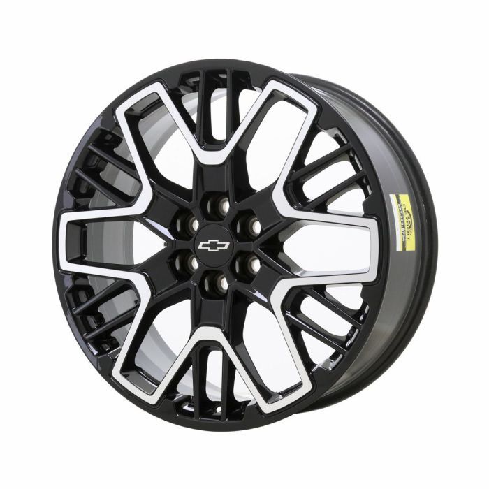 Chevrolet Blazer Wheel Rim Machined Black 14085 Stock Factory OEM Replacement