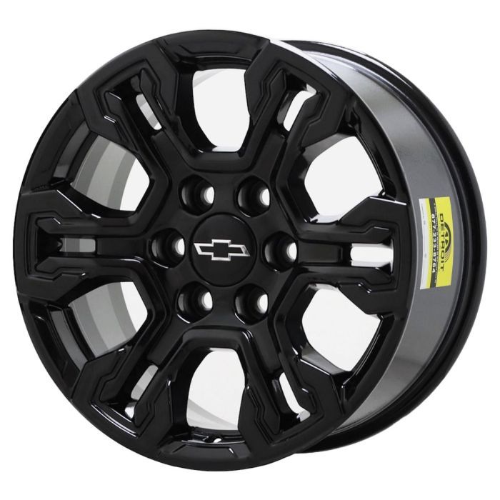 Chevrolet Silverado 1500 Wheel Rim Gloss Black 14089 Stock Factory OEM Replacement