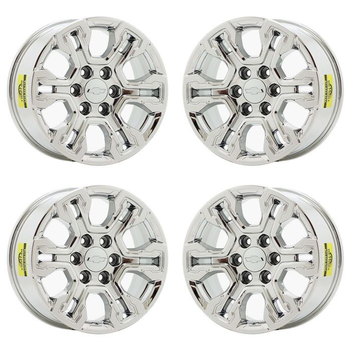Chevrolet Silverado 1500 Wheel Rim PVD Bright Chrome 14089 Stock Factory OEM Replacement