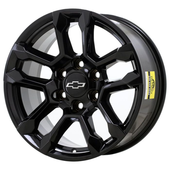 Chevrolet Silverado 1500 Wheel Rim Gloss Black 14091 Stock Factory OEM Replacement
