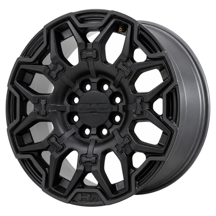 GMC Hummer EV Wheel Rim Satin Black 14094 Stock Factory OEM Replacement