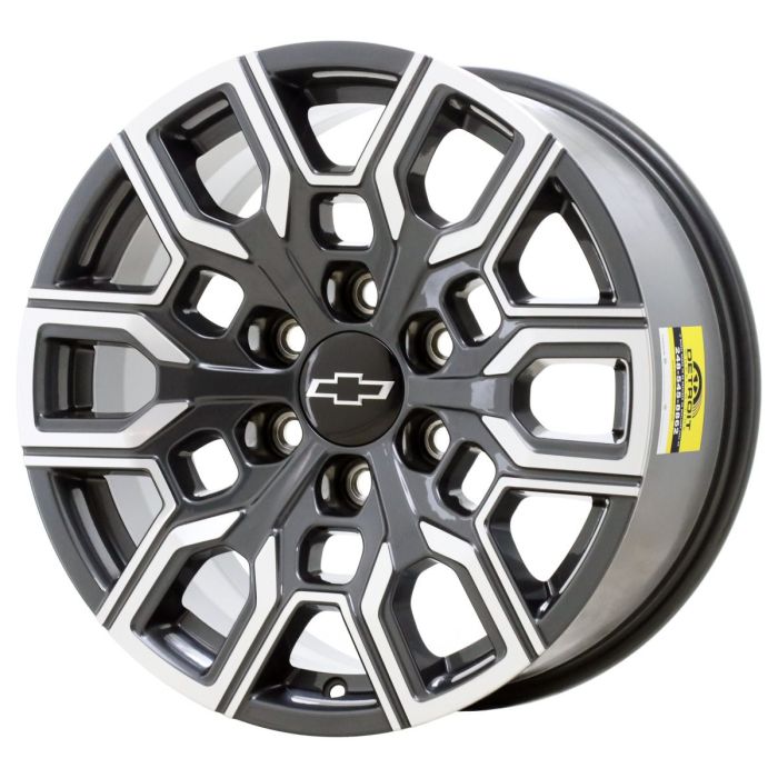Chevrolet Colorado Wheel Rim Machined Grey 14097 Stock Factory OEM Replacement
