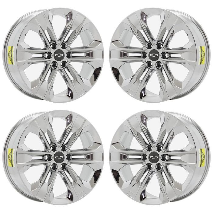 Chevrolet Blazer EV Wheel Rim PVD Bright Chrome 14120 Stock Factory OEM Replacement
