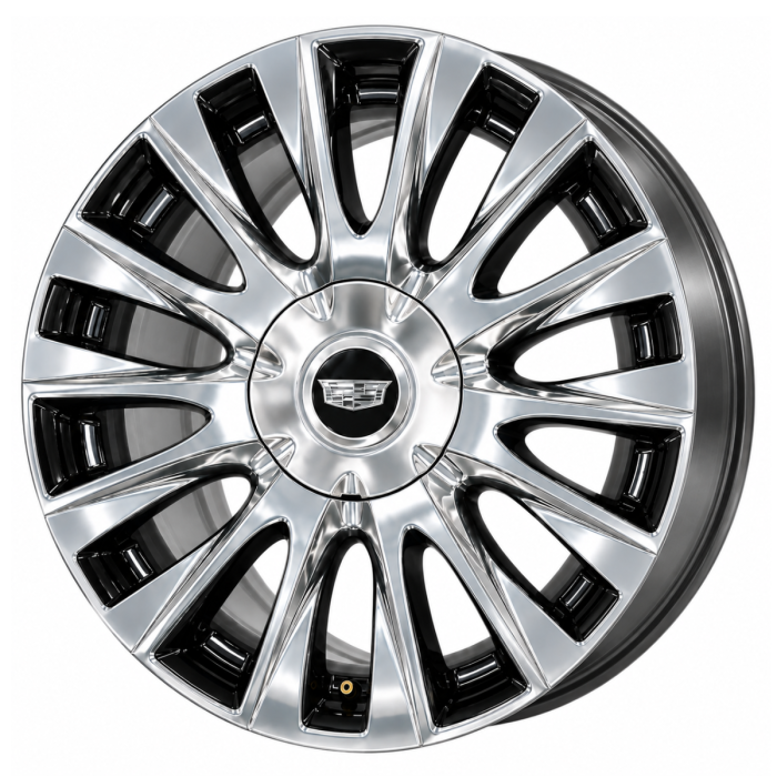 Cadillac Escalade ESV Wheel Rim Polished Black 14170 Stock Factory OEM Replacement