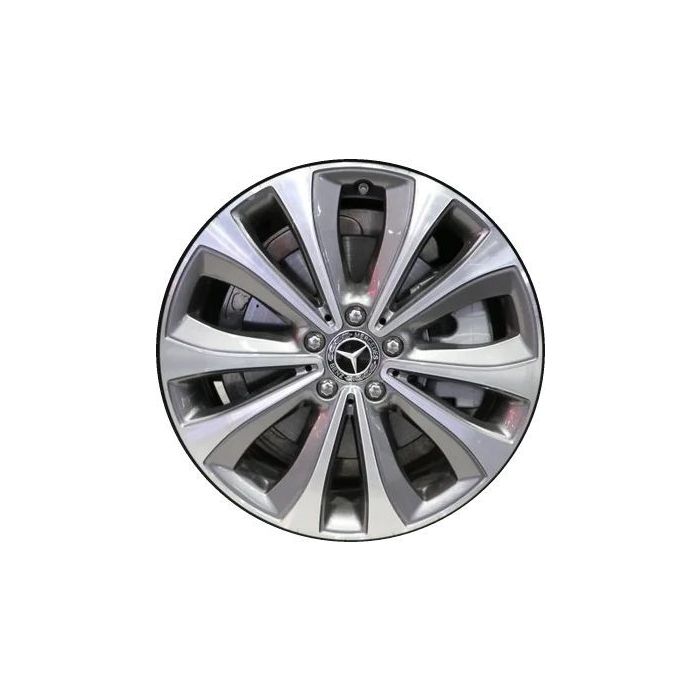 Mercedes-Benz GLE-350 Wheel Rim Machined Grey 85752 Stock Factory OEM Replacement