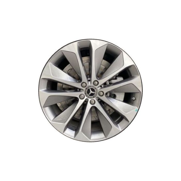 Mercedes-Benz GLE-350 Wheel Rim Machined Grey 85754 (F) Stock Factory OEM Replacement