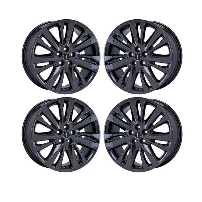 Lincoln MKZ Wheel Rim PVD Black Chrome 10129 Stock Factory OEM Replacement