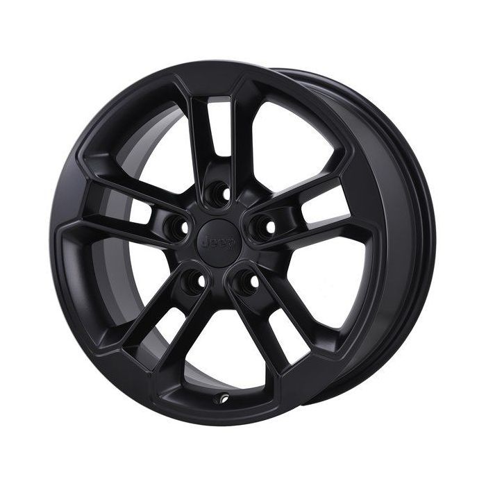Jeep Wrangler Wheel Rim Satin Black 9158 Stock Factory OEM Replacement