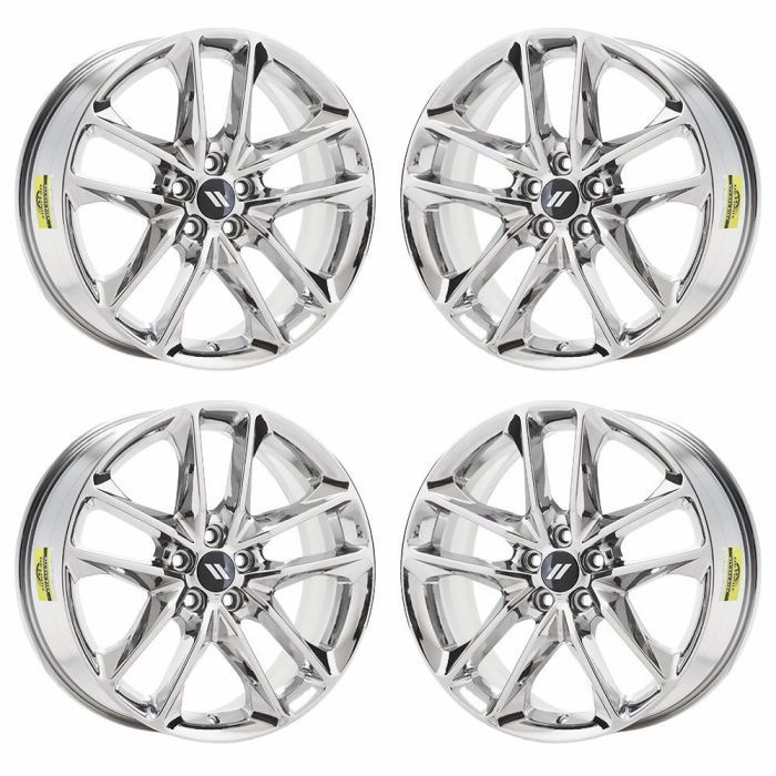 Dodge Challenger Wheel Rim PVD Bright Chrome 2005 Stock Factory OEM Replacement