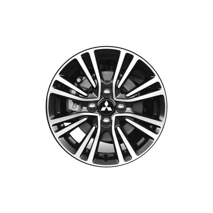 Mitsubishi Mirage Wheel Rim Machine Grey 65851 Stock Factory OEM Replacement