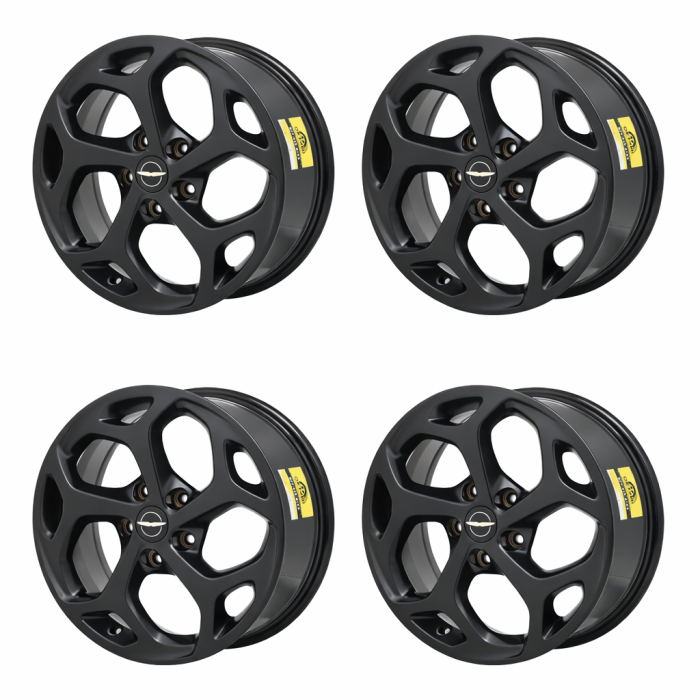 Chrysler Pacifica Exchange Wheels Set of 4-Exchange Rims Set of 4 Satin Black 2017