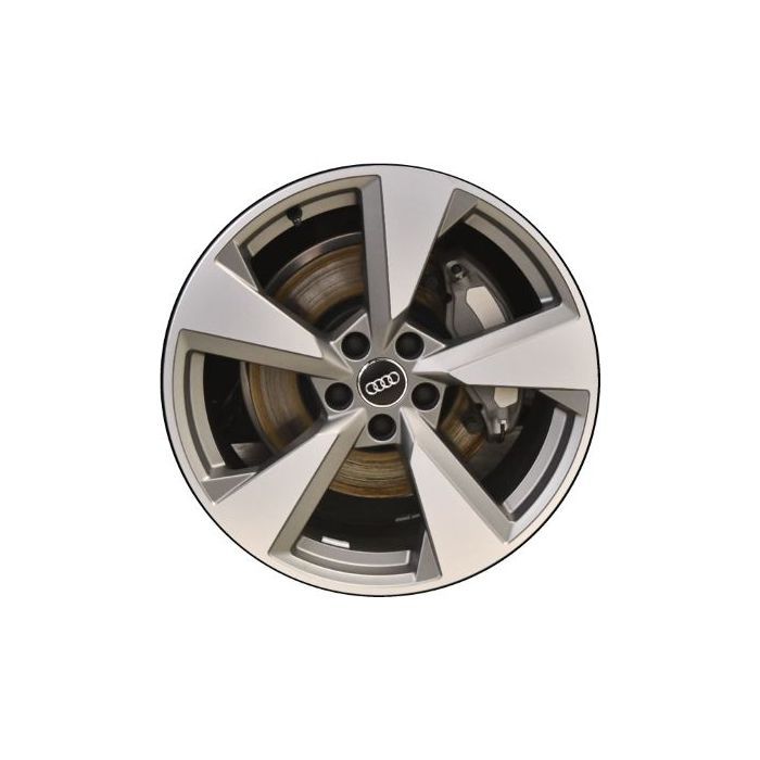 Audi A5 Wheel Rim Machined Grey 12003 Stock Factory OEM Replacement