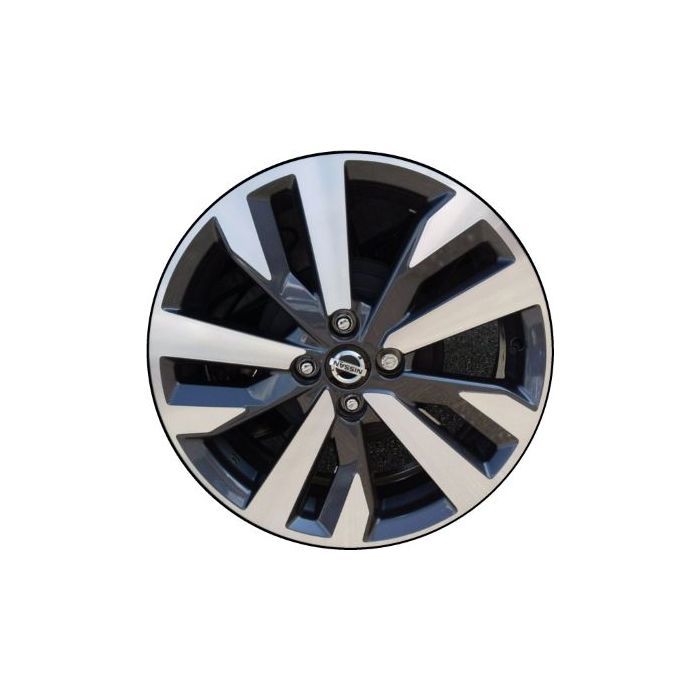 Nissan Versa Wheel Rim Machined Grey 62818 Stock Factory OEM Replacement