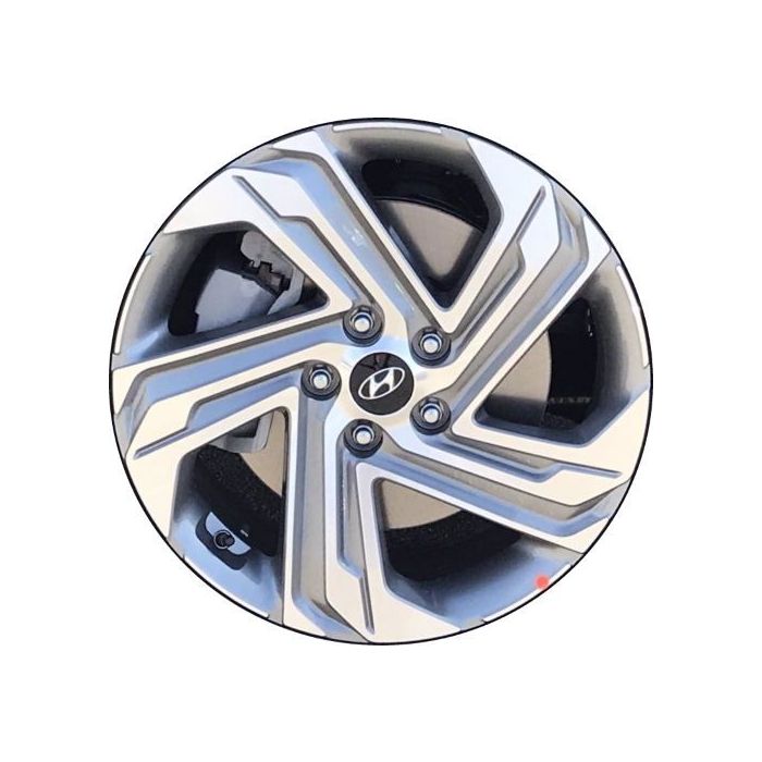 Hyundai Santa Fe Wheel Rim Machined Grey 71009 Stock Factory OEM Replacement