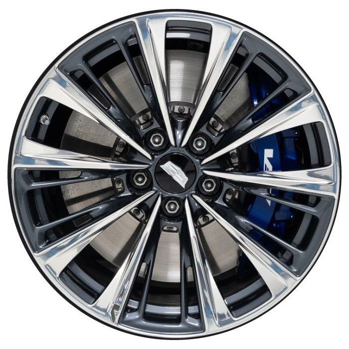 Cadillac CT5-V Wheel Rim Polished Grey 14072 Stock Factory OEM Replacement