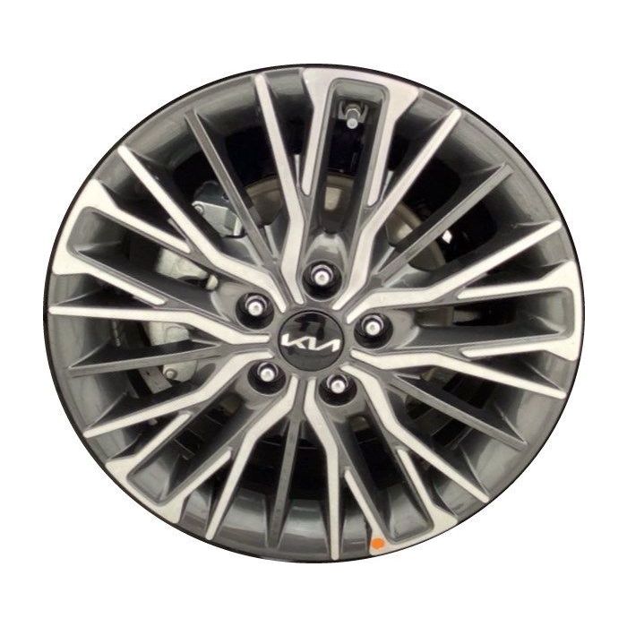 Kia Forte Wheel Rim Machined Grey 74834 Stock Factory OEM Replacement