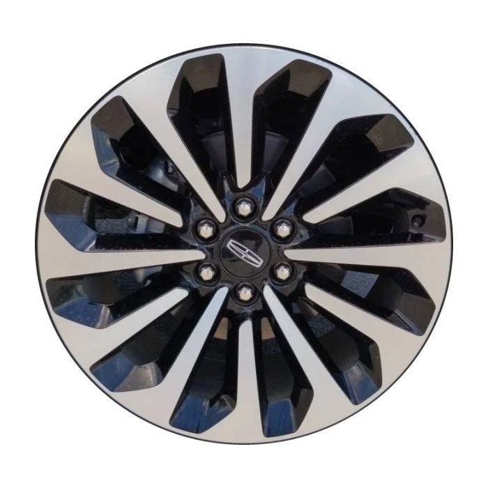 Lincoln Navigator Wheel Rim Machined Black 10498 Stock Factory OEM Replacement