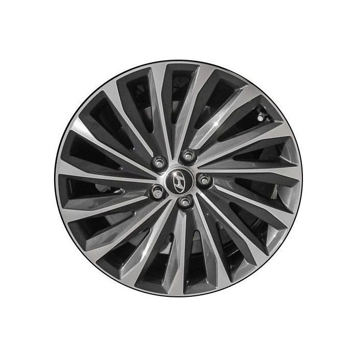 Hyundai Palisade Wheel Rim Machined Grey 71048 Stock Factory OEM Replacement