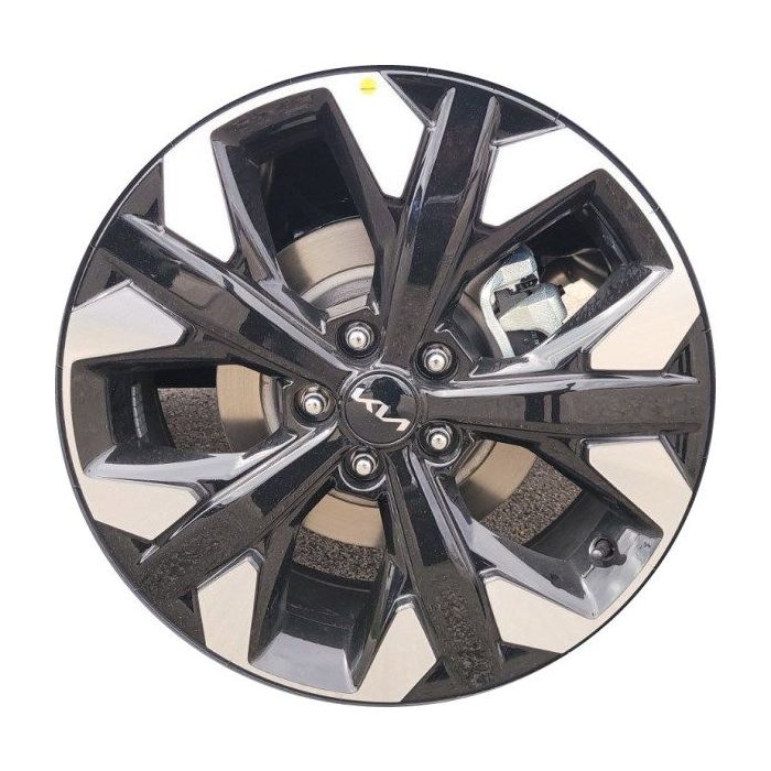 Kia Sportage Wheel Rim Machined Black ALYKM054 Stock Factory OEM Replacement