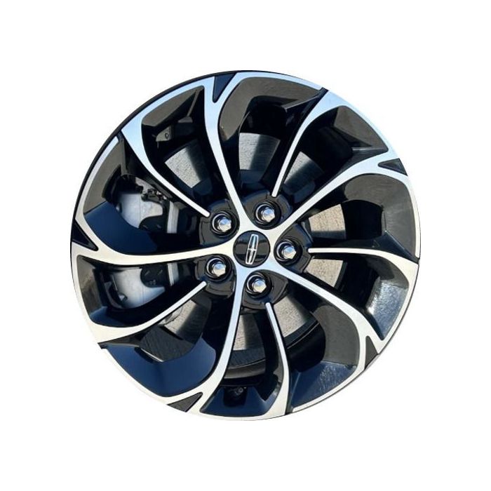 Lincoln Nautilus Wheel Rim Machined Black ALYFS021 Stock Factory OEM Replacement