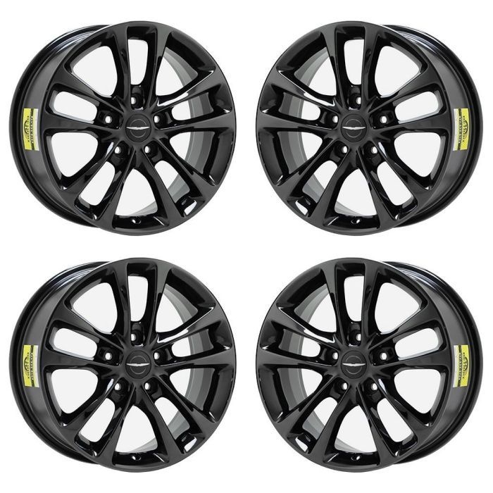 Chrysler Pacifica Wheel Rim PVD Black Chrome 2029 Stock Factory OEM Replacement