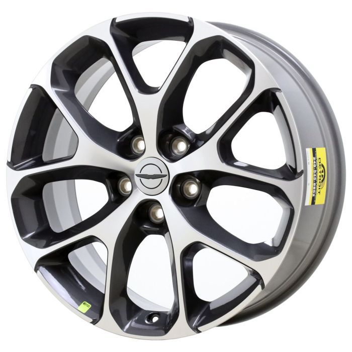 Chrysler Pacifica Wheel Rim Machined Grey 2030 Stock Factory OEM Replacement