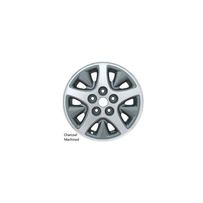 Dodge Caravan Wheel Rim Machined Grey 2071 Stock Factory OEM Replacement