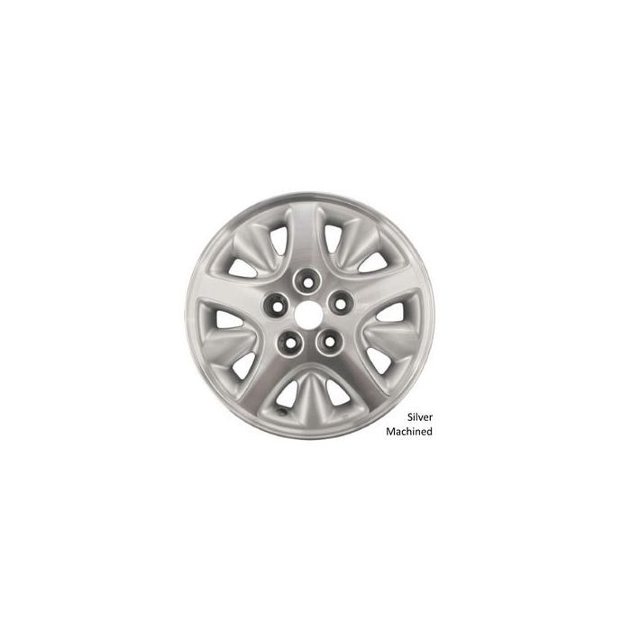 Dodge Caravan Wheel Rim Machined Silver 2071 Stock Factory OEM Replacement