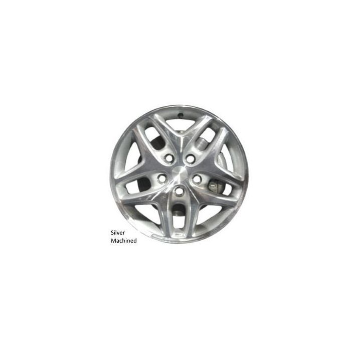 Dodge Caravan Wheel Rim Machined Silver 2100 Stock Factory OEM Replacement