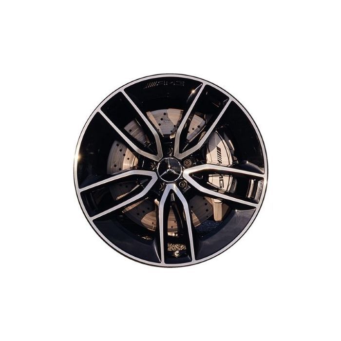 Mercedes-Benz E53 Wheel Rim Machined Black 85662 (F) Stock Factory OEM Replacement