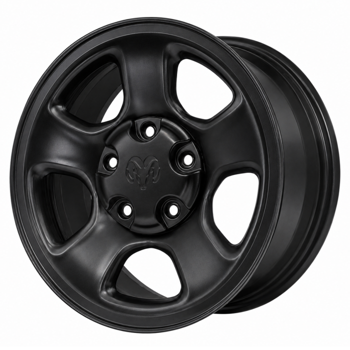 Dodge Ram 1500 Wheel Rim Satin Black Steel 2162 Stock Factory OEM Replacement