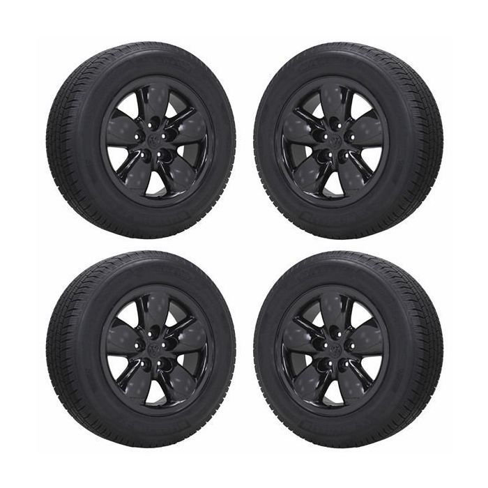 Dodge Ram 1500 Wheel and Tire Sets-Wheel and Tire Packages-Wheel & Tire Sets-Wheel & Tire Packages-Wheel and Rim Sets-Wheel and Rim Packages-Wheel & Rim Sets -Wheel & Rim Packages Gloss Black 2167