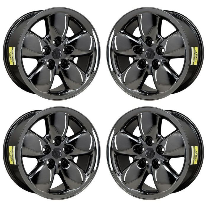 Dodge Ram 1500 Wheel Rim PVD Black Chrome 2167 Stock Factory OEM Replacement