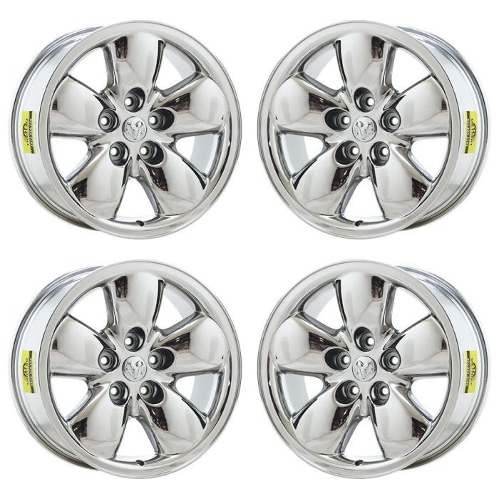 Dodge Ram 1500 Wheel Rim PVD Bright Chrome 2167 Stock Factory OEM Replacement