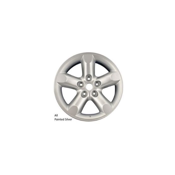Dodge Ram 1500 Wheel Rim Silver 2267 Stock Factory OEM Replacement