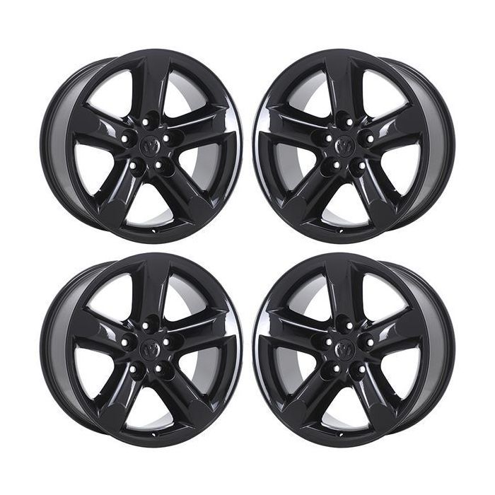 Dodge Ram 1500 Exchange Wheels Set of 4-Exchange Rims Set of 4 Gloss Black 2267