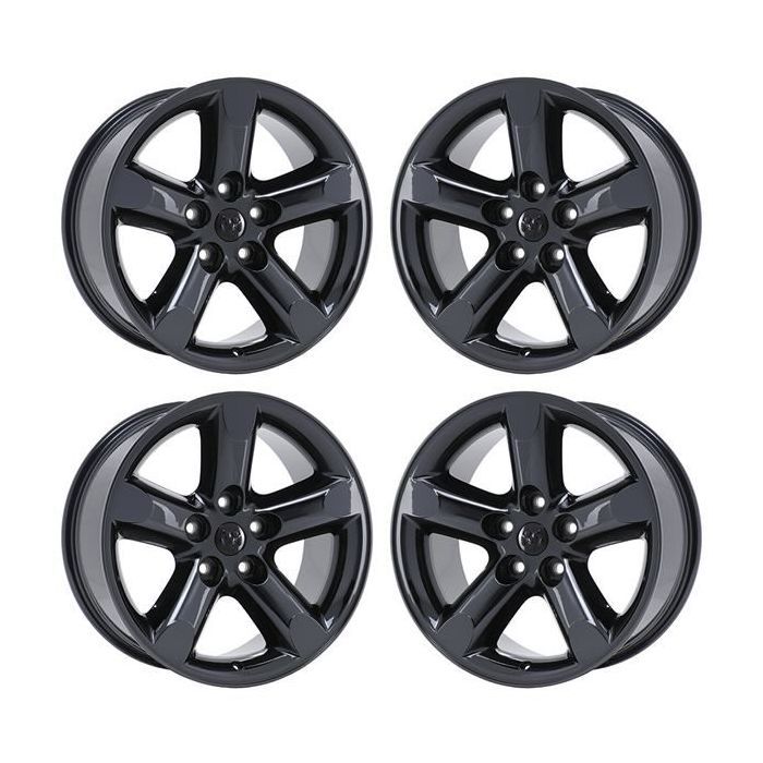 Dodge Ram 1500 Wheel Rim PVD Black Chrome 2267 Stock Factory OEM Replacement
