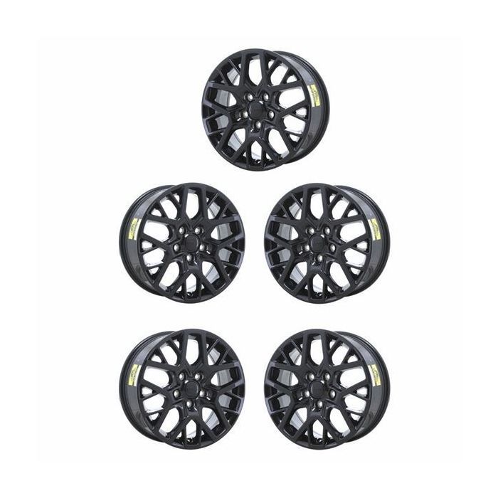 Jeep Wrangler Exchange Wheels Set of 4-Exchange Rims Set of 4 Gloss Black 22WRANGLER18