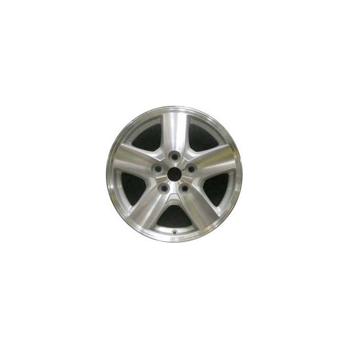 Dodge Nitro Wheel Rim Machined Silver 2301 Stock Factory OEM Replacement