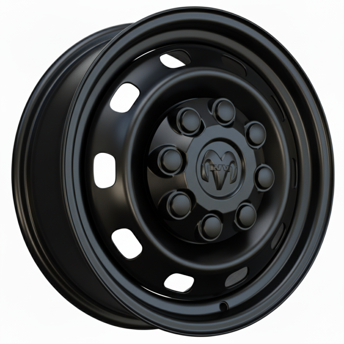 Dodge Ram 2500 Wheel Rim Black Steel 2312 Stock Factory OEM Replacement